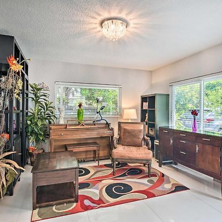 Shady And Eclectic Fort Lauderdale Dwelling With Yard! Экстерьер фото