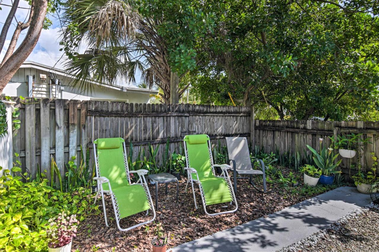 Shady And Eclectic Fort Lauderdale Dwelling With Yard! Экстерьер фото
